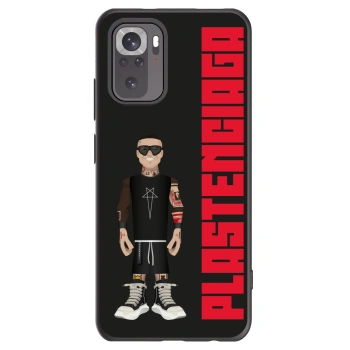 Picasee Xiaomi Redmi Note 10S Hülle - Schwarzes Silikon - Tomáš Rajchl
