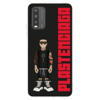 Picasee Xiaomi Redmi 9T Hülle - Schwarzes Silikon - Tomáš Rajchl