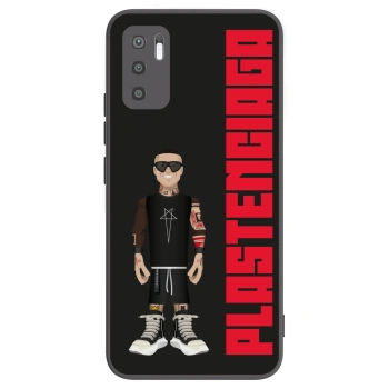 Picasee Xiaomi Redmi Note 10 5G Hülle - Schwarzes Silikon - Tomáš Rajchl