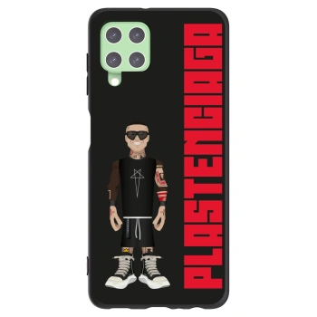 Picasee Samsung Galaxy A22 A225F 4G Hülle - Schwarzes Silikon - Tomáš Rajchl