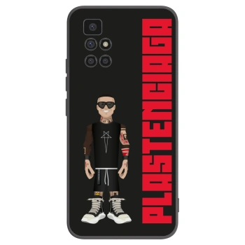 Picasee Xiaomi Redmi 10 Hülle - Schwarzes Silikon - Tomáš Rajchl