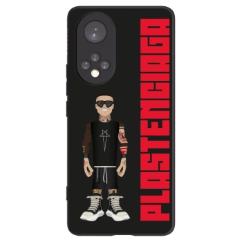 Picasee Huawei Nova 9 Hülle - Schwarzes Silikon - Tomáš Rajchl