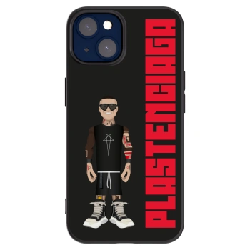 Picasee Apple iPhone 14 Hülle - Schwarzes Silikon - Tomáš Rajchl