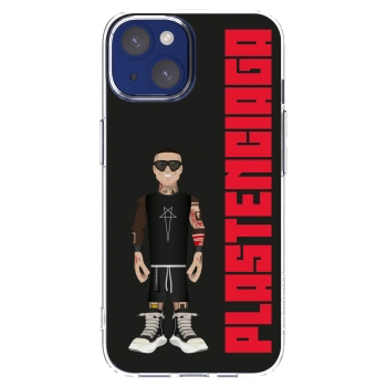 Picasee Apple iPhone 14 Hülle - Transparentes Silikon - Tomáš Rajchl