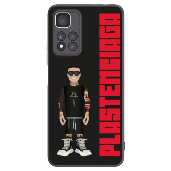 Picasee Xiaomi Redmi Note 11 Pro+ 5G Hülle - Schwarzes Silikon - Tomáš Rajchl