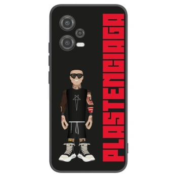 Picasee Xiaomi Poco X5 Hülle - Schwarzes Silikon - Tomáš Rajchl