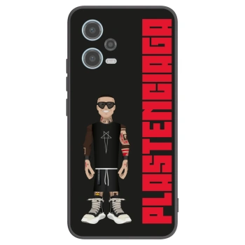 Picasee Xiaomi Redmi Note 12 5G Hülle - Schwarzes Silikon - Tomáš Rajchl