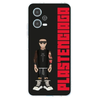 Picasee Xiaomi Redmi Note 12 5G Hülle - Transparentes Silikon - Tomáš Rajchl