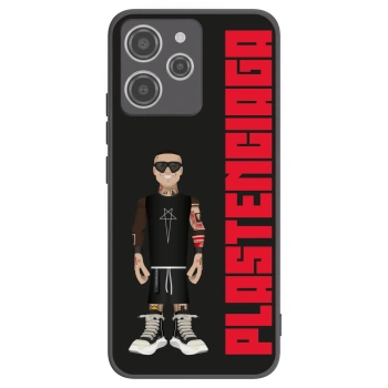 Picasee Xiaomi Redmi 12 4G Hülle - Schwarzes Silikon - Tomáš Rajchl