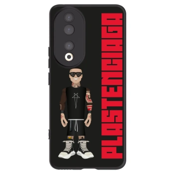 Picasee Honor 90 5G Hülle - Schwarzes Silikon - Tomáš Rajchl