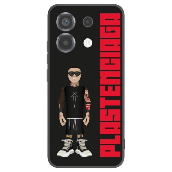 Picasee Xiaomi Poco X6 Hülle - Schwarzes Silikon - Tomáš Rajchl