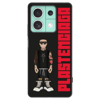 Picasee Xiaomi Redmi Note 13 5G Hülle - Schwarzes Silikon - Tomáš Rajchl