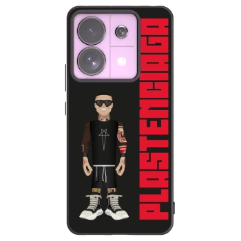 Picasee Xiaomi Redmi Note 13 Pro 5G Hülle - Schwarzes Silikon - Tomáš Rajchl