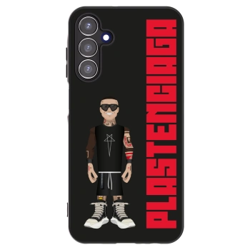 Picasee Samsung Galaxy A15 A155F 4G Hülle - Schwarzes Silikon - Tomáš Rajchl