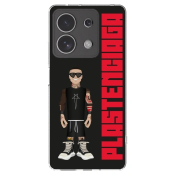 Picasee Xiaomi Redmi Note 13 4G Hülle - Transparentes Silikon - Tomáš Rajchl