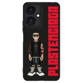 Picasee Xiaomi Redmi 13C 5G Hülle - Schwarzes Silikon - Tomáš Rajchl