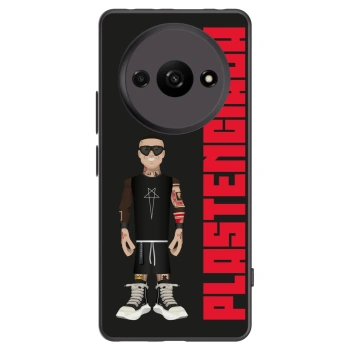 Picasee Xiaomi Redmi A3 Hülle - Schwarzes Silikon - Tomáš Rajchl