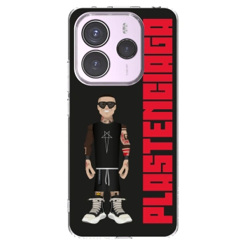 Picasee Xiaomi Redmi Note 14 5G Hülle - Transparentes Silikon - Tomáš Rajchl