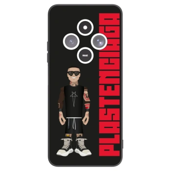 Picasee Xiaomi Redmi 14C Hülle - Schwarzes Silikon - Tomáš Rajchl