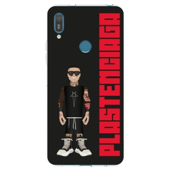 Picasee Huawei Y7 2019 Hülle - Transparentes Silikon - Tomáš Rajchl