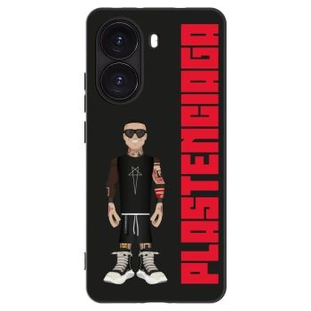 Picasee Xiaomi Poco X7 Pro 5G Hülle - Schwarzes Silikon - Tomáš Rajchl