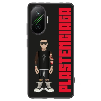 Picasee Xiaomi Poco F7 5G Hülle - Schwarzes Silikon - Tomáš Rajchl