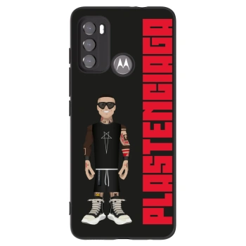 Picasee Motorola Edge 60 5G Hülle - Schwarzes Silikon - Tomáš Rajchl