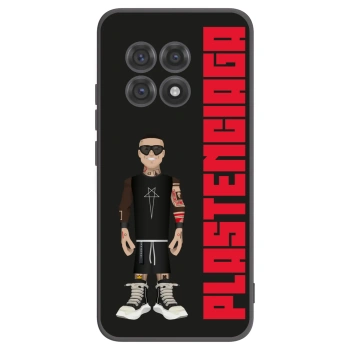 Picasee OnePlus 13R 5G Hülle - Schwarzes Silikon - Tomáš Rajchl