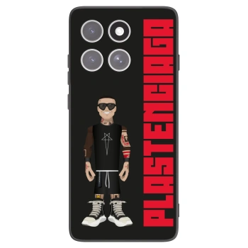 Picasee Motorola Edge 60 Fusion Hülle - Schwarzes Silikon - Tomáš Rajchl