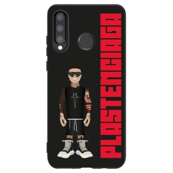 Picasee Huawei P30 Lite Hülle - Schwarzes Silikon - Tomáš Rajchl