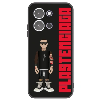 Picasee Xiaomi Redmi 15C 5G Hülle - Schwarzes Silikon - Tomáš Rajchl