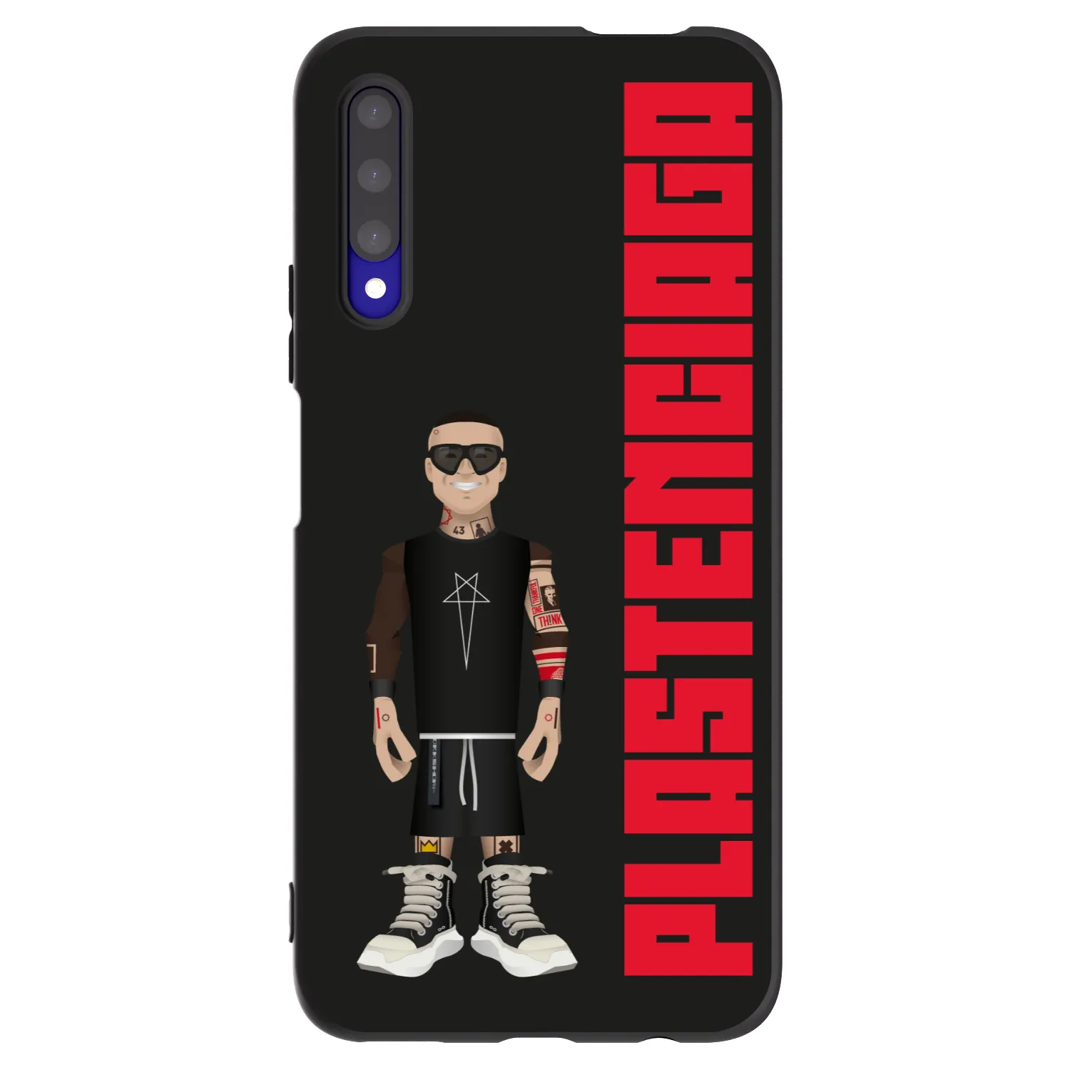 Picasee Honor 9X Pro Hülle - Schwarzes Silikon - Tomáš Rajchl