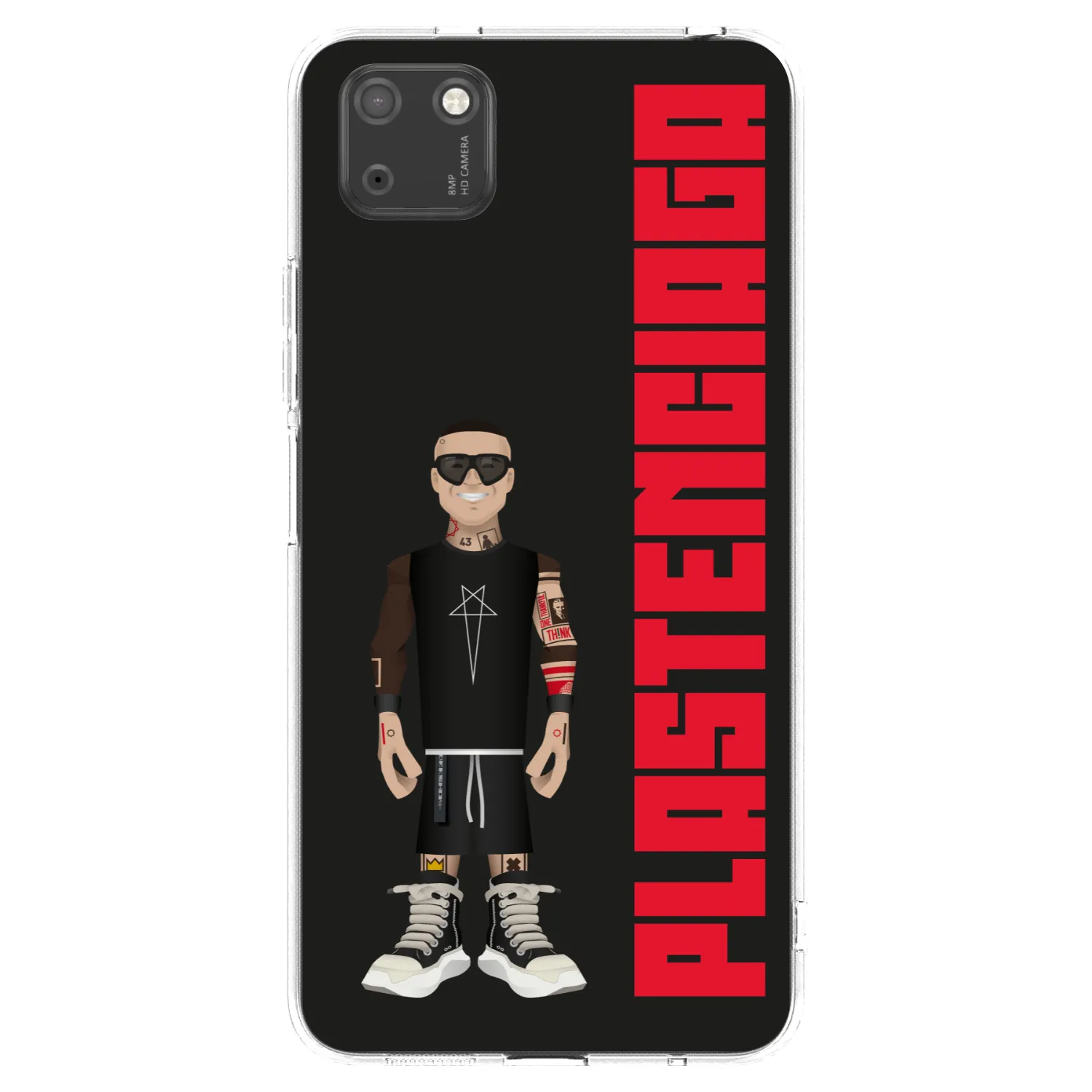 Picasee Huawei Y5P Hülle - Transparentes Silikon - Tomáš Rajchl