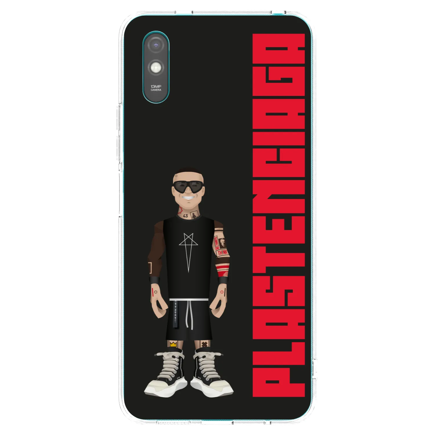 Picasee Xiaomi Redmi 9A Hülle - Transparentes Silikon - Tomáš Rajchl