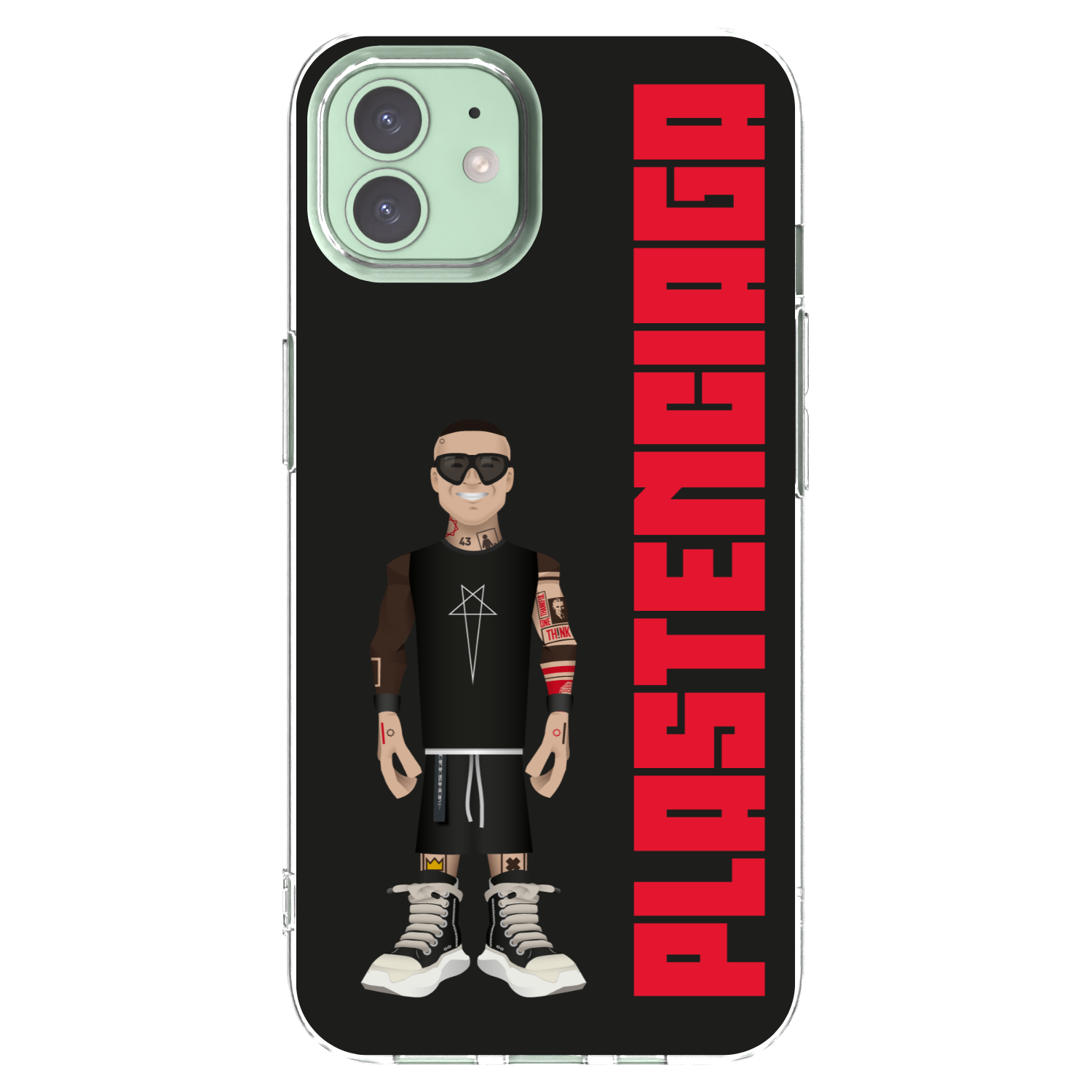 Picasee Apple iPhone 12 Hülle - Transparentes Silikon - Tomáš Rajchl
