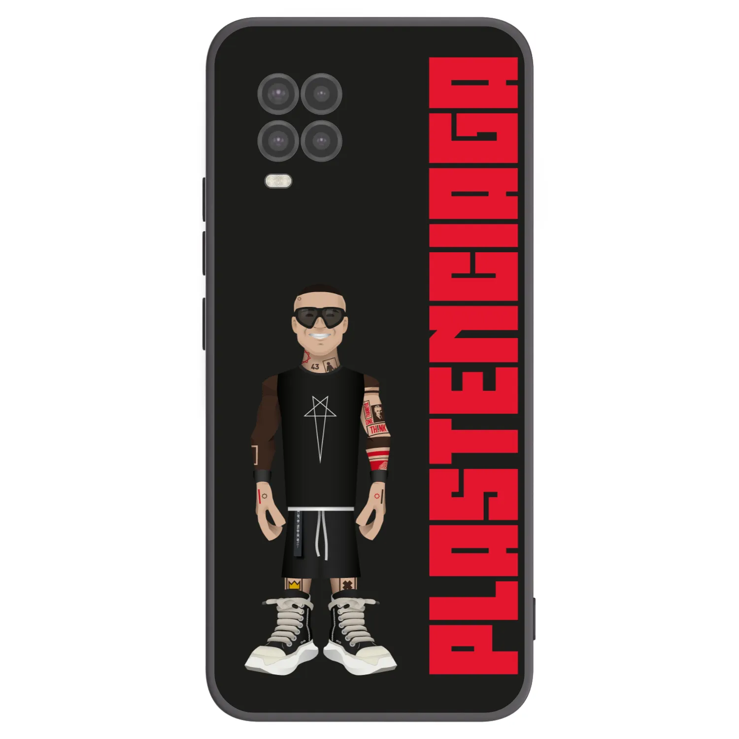 Picasee Xiaomi Mi 10 Lite Hülle - Schwarzes Silikon - Tomáš Rajchl