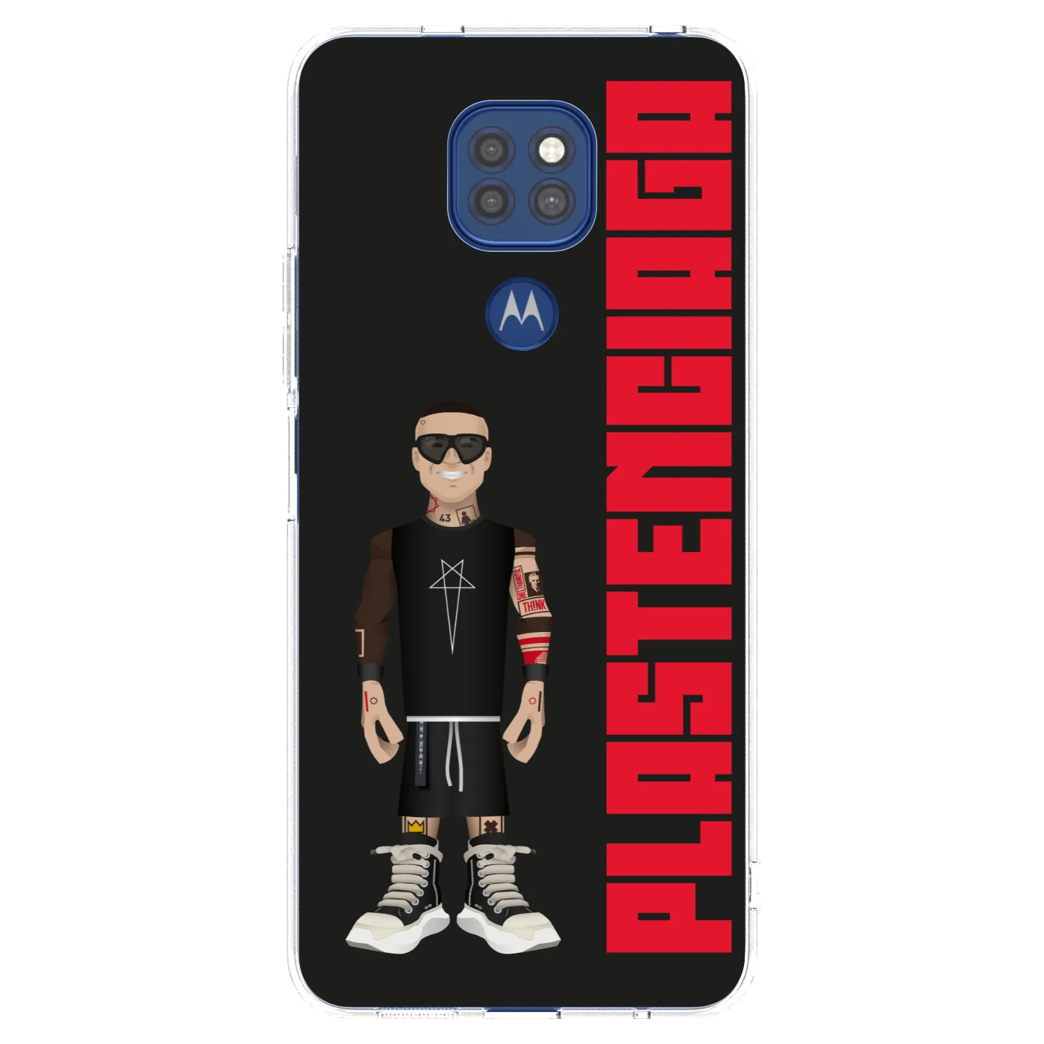 Picasee Motorola Moto G9 Play Hülle - Transparentes Silikon - Tomáš Rajchl