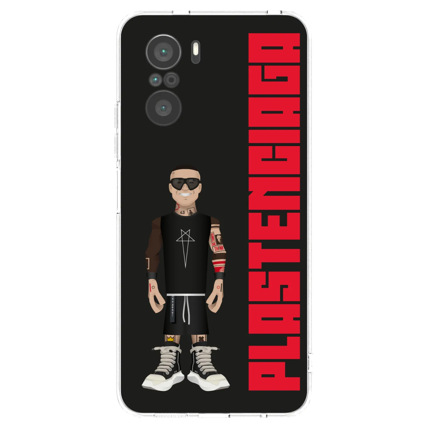 Picasee Xiaomi Poco F3 Hülle - Transparentes Silikon - Tomáš Rajchl