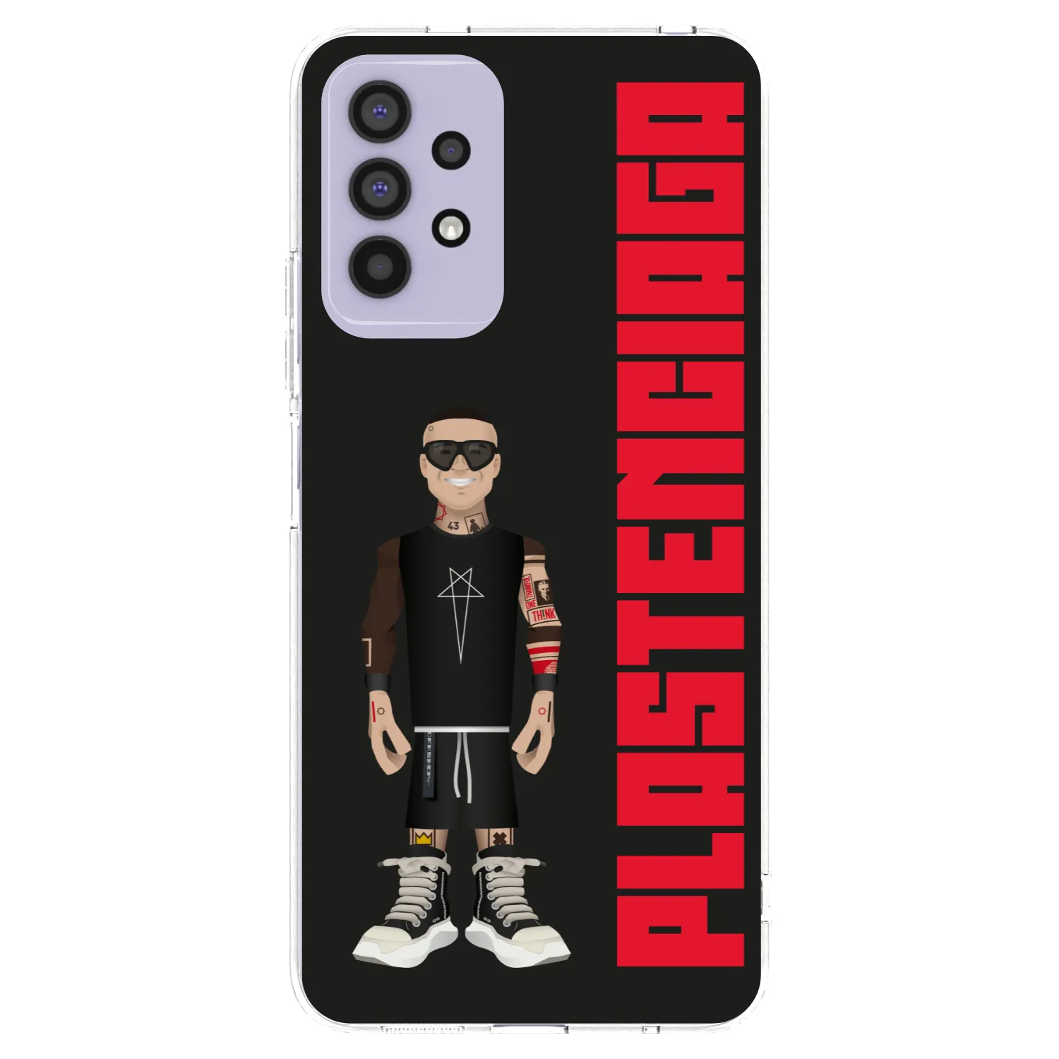 Picasee Samsung Galaxy A32 4G SM-A325F Hülle - Transparentes Silikon - Tomáš Rajchl