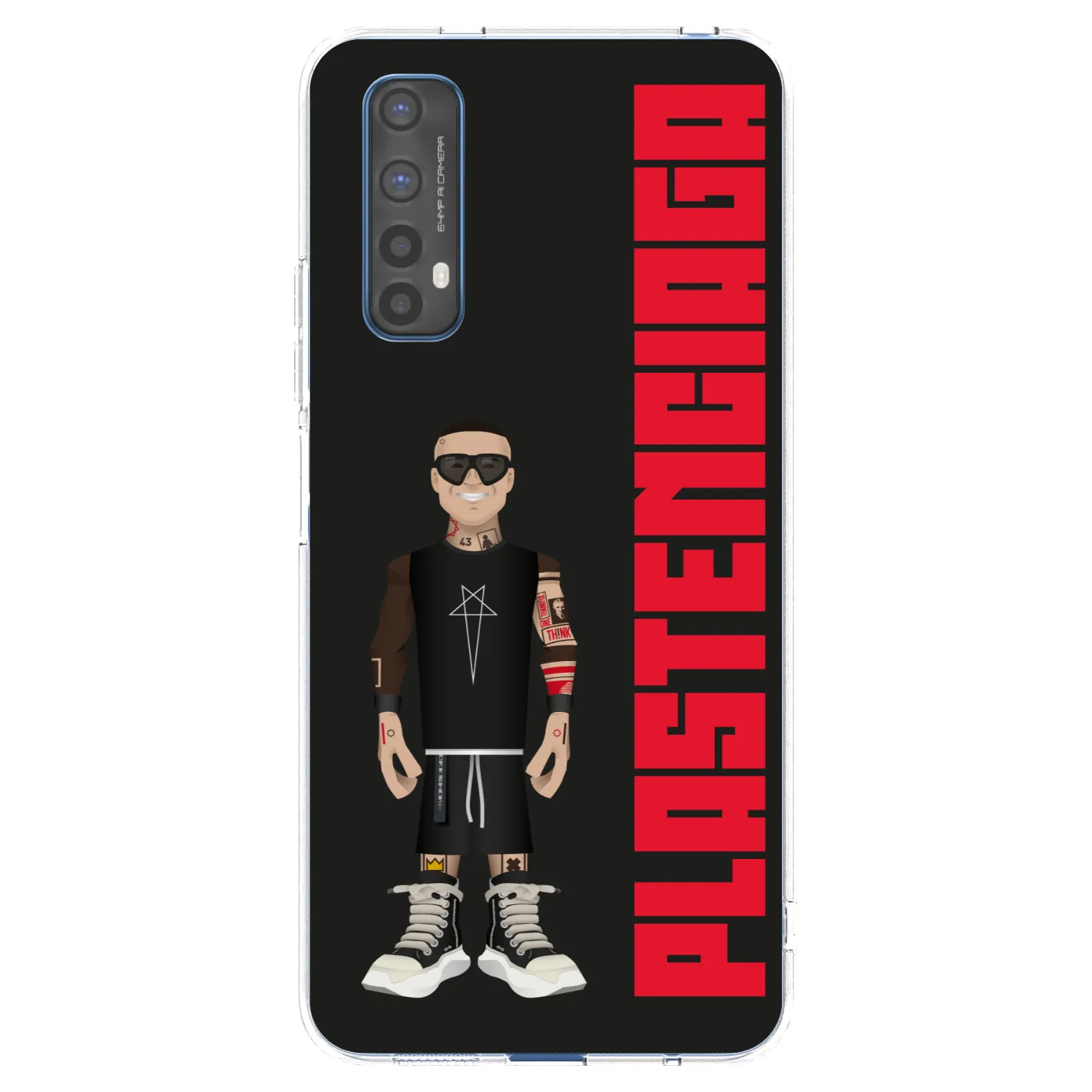 Picasee Realme 7 Hülle - Transparentes Silikon - Tomáš Rajchl