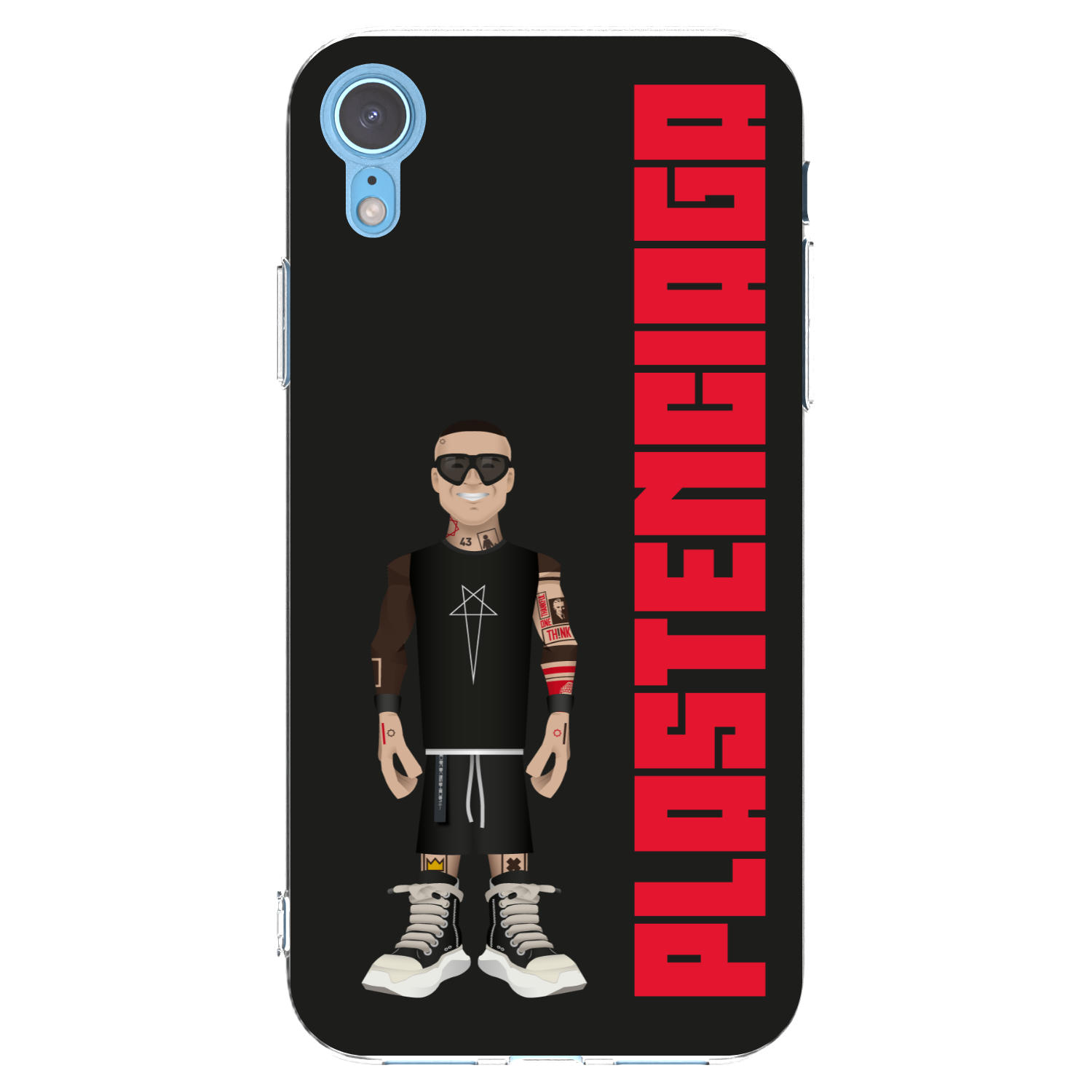 Picasee Apple iPhone XR Hülle - Transparentes Silikon - Tomáš Rajchl