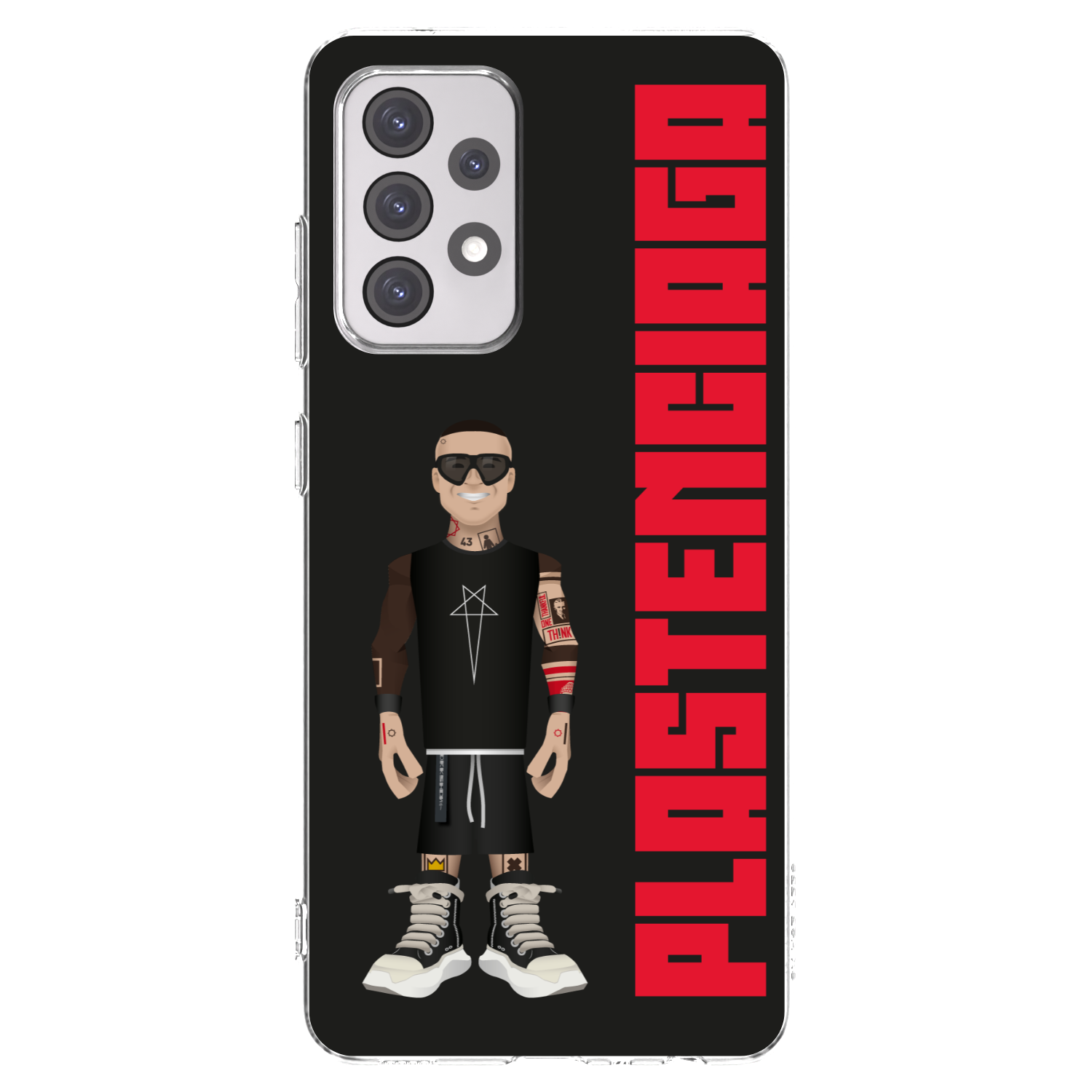 Picasee Samsung Galaxy A52s 5G A528B Hülle - Transparentes Silikon - Tomáš Rajchl