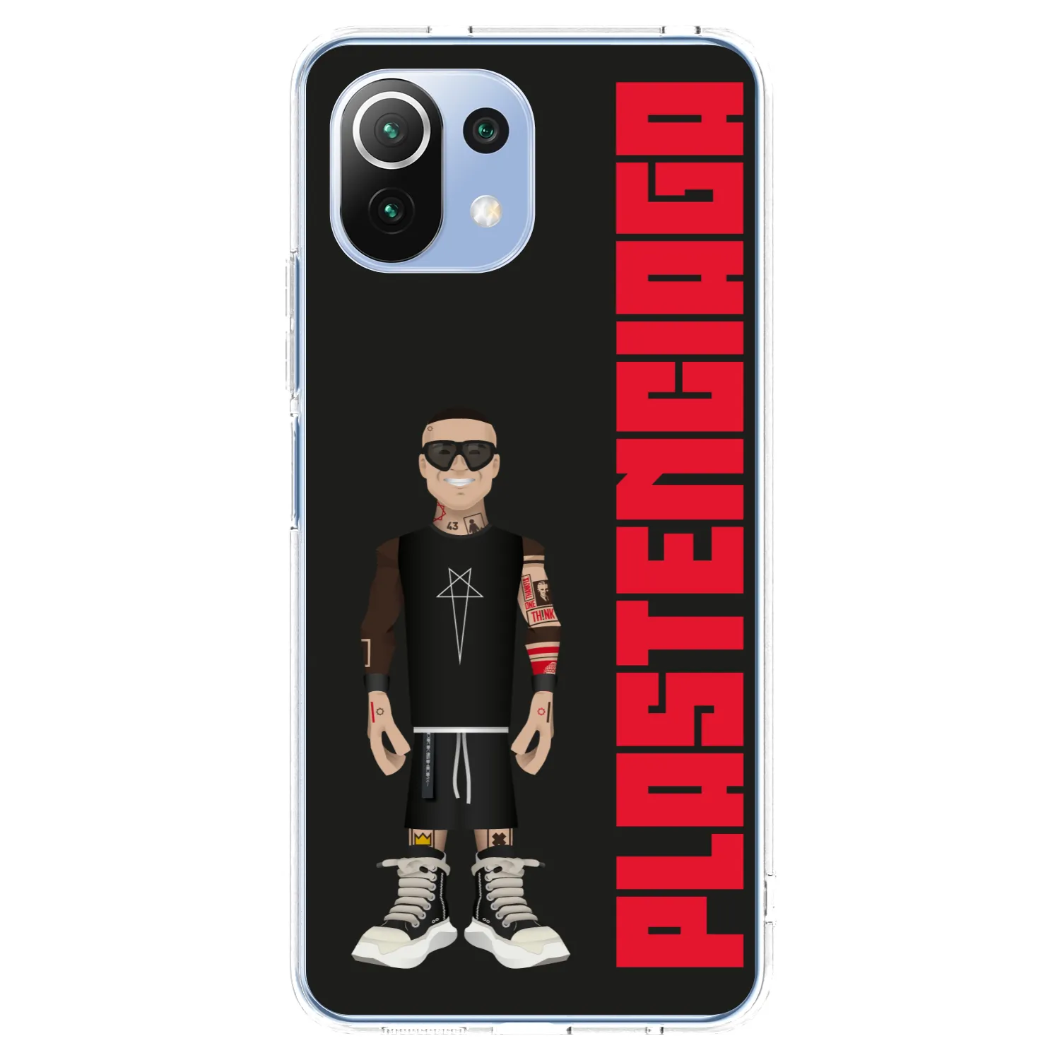 Picasee Xiaomi 11 Lite 5G NE Hülle - Transparentes Silikon - Tomáš Rajchl