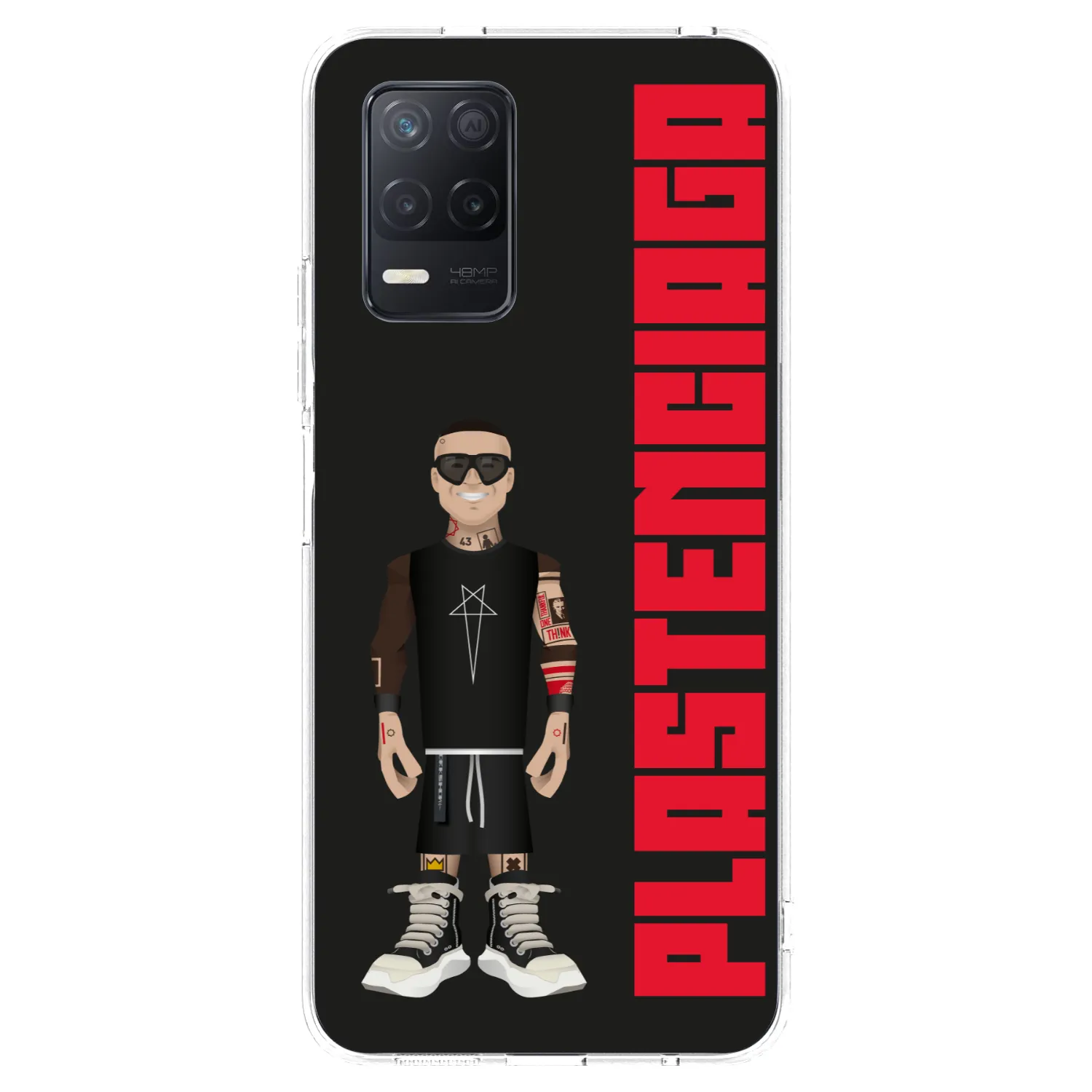 Picasee Realme 8 5G Hülle - Transparentes Silikon - Tomáš Rajchl