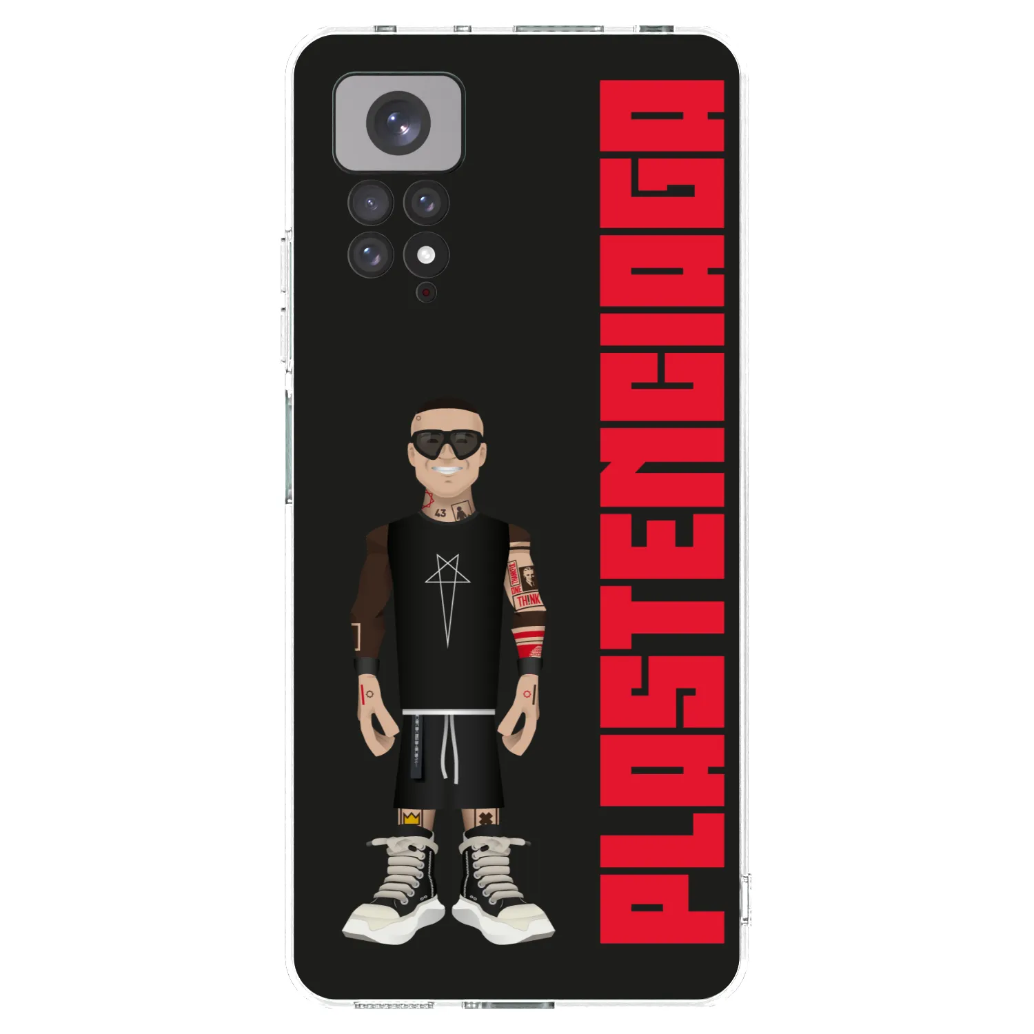 Picasee Xiaomi Redmi Note 11 Hülle - Transparentes Silikon - Tomáš Rajchl