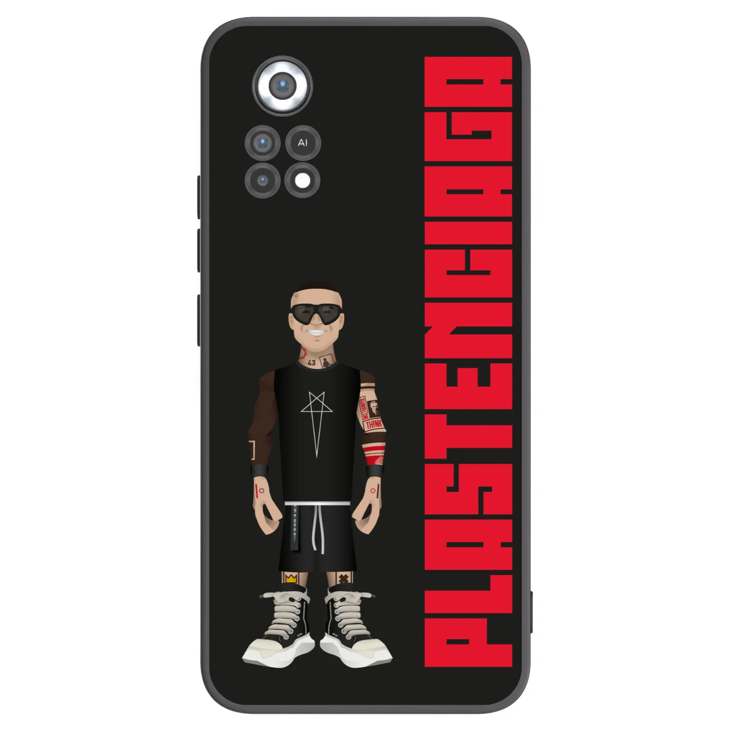 Picasee Xiaomi Poco X4 Pro 5G Hülle - Schwarzes Silikon - Tomáš Rajchl