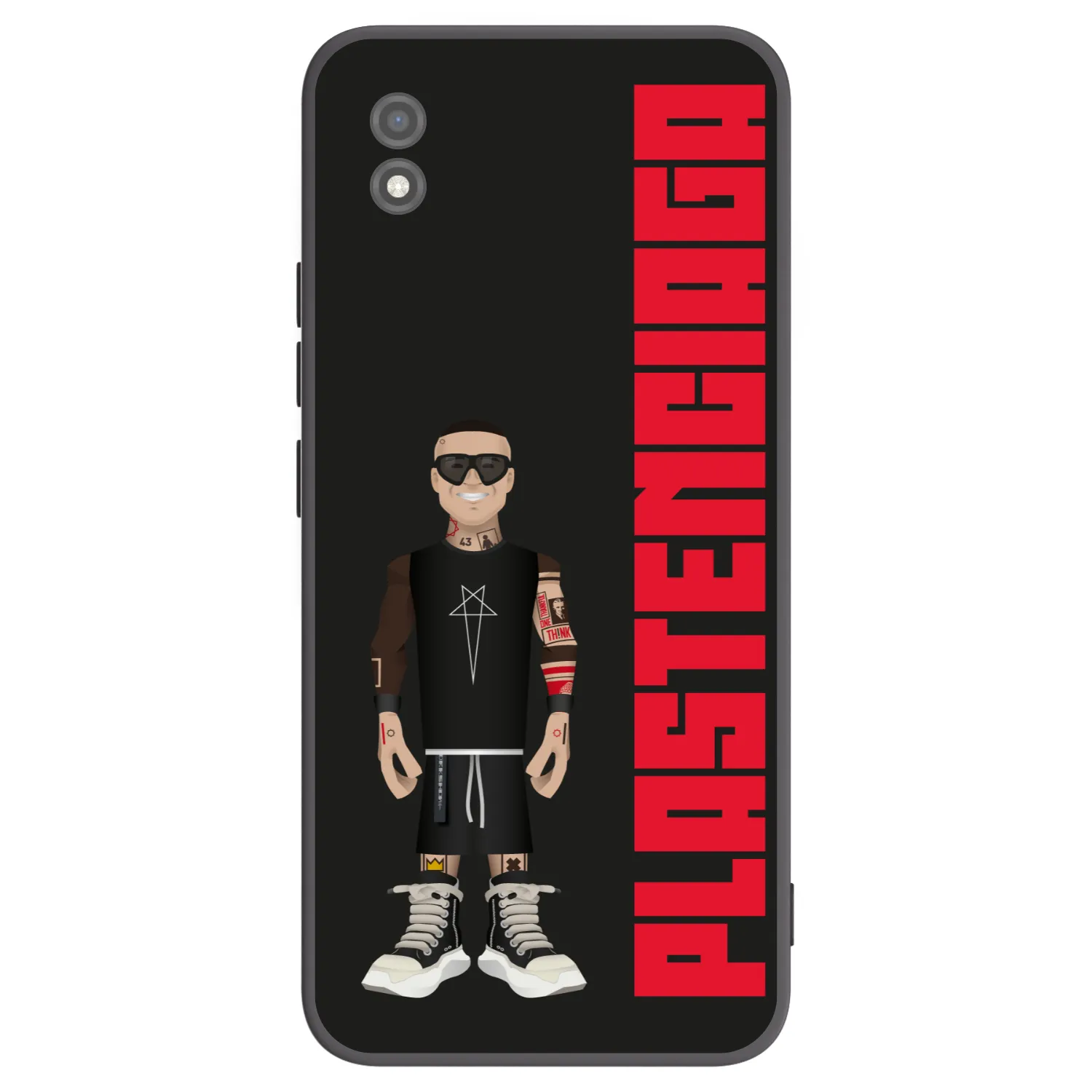 Picasee Realme C11 (2021) Hülle - Schwarzes Silikon - Tomáš Rajchl