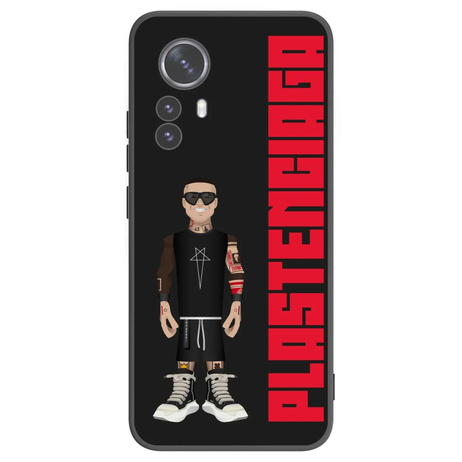Picasee Xiaomi 12 Pro Hülle - Schwarzes Silikon - Tomáš Rajchl