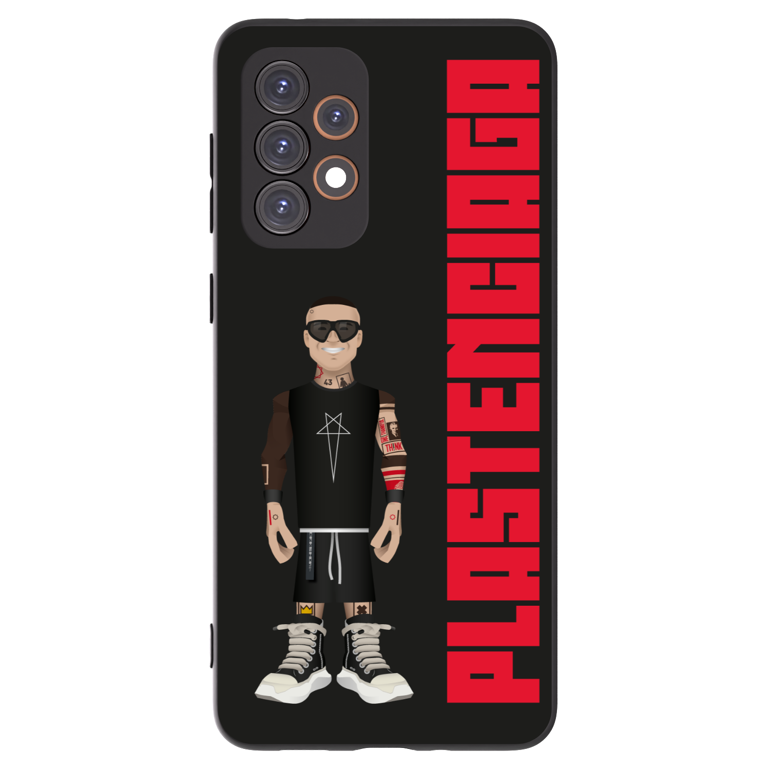 Picasee Samsung Galaxy A33 5G A336 Hülle - Schwarzes Silikon - Tomáš Rajchl