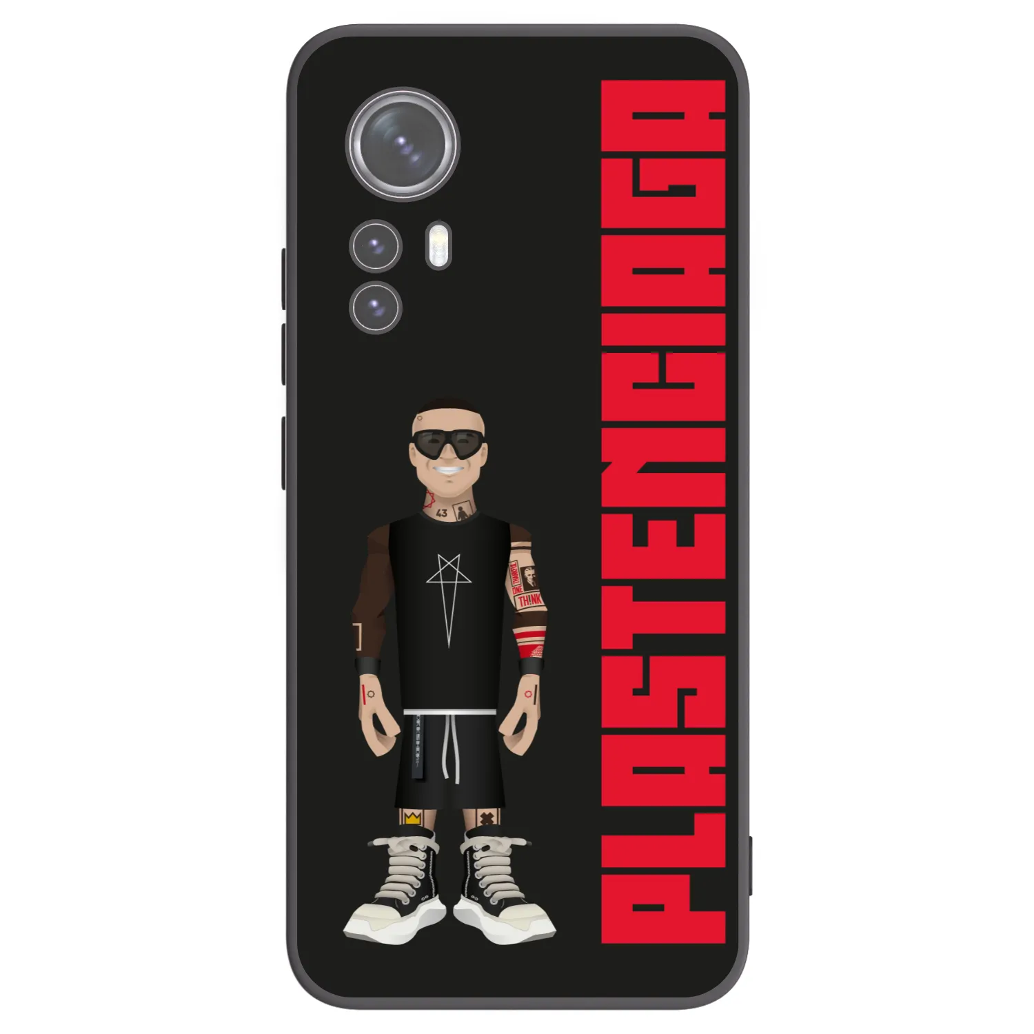 Picasee Xiaomi 12X Hülle - Schwarzes Silikon - Tomáš Rajchl